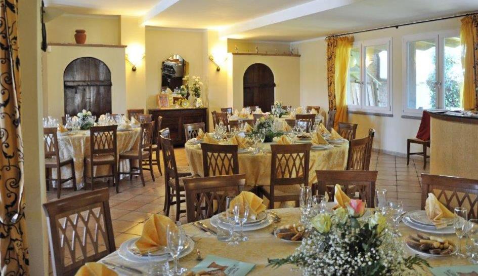 Hotel Ristorante La Torretta Bianzè Buitenkant foto